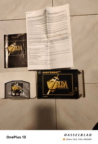 Zelda Ocarina of Time Nintendo 64