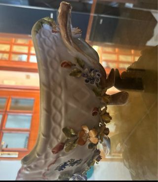 Centrotavola porcellana nove