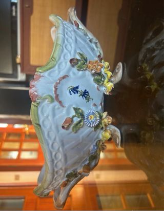 Centrotavola porcellana nove