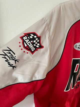 chaqueta racing oversize