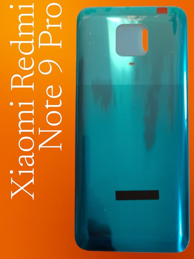 TAMPA TRASEIRA VERDE NOTE 9 PRO