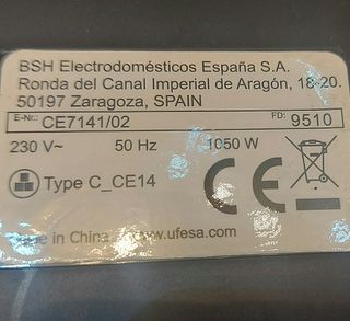 Depósito Ufesa duetto creme 