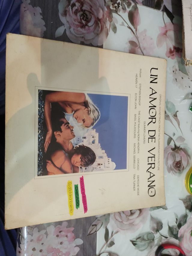 Vinilo banda sonora un amor de verano