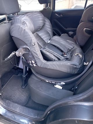 Silla giratoria niños para coche 0 a 18 kg/105cm