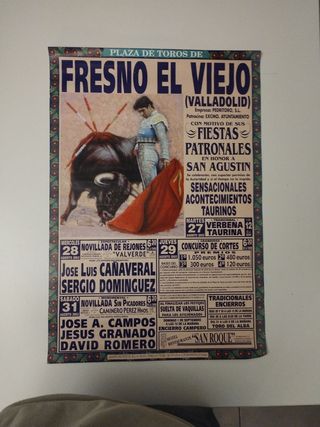 Poster Corrida - Fresno El Viejo
