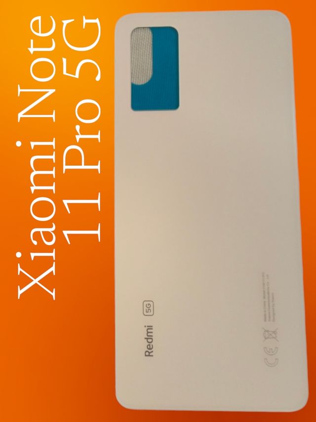 Capa branca Xiaomi Note 11 Pro 5G