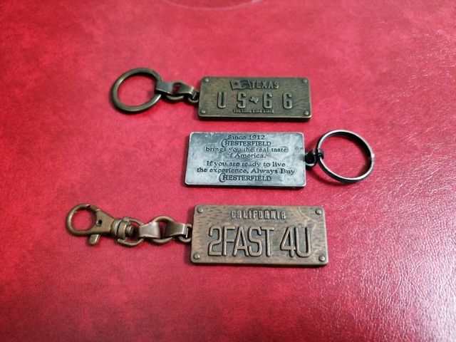 LOTE 3 LLAVEROS CHESTERFIELD