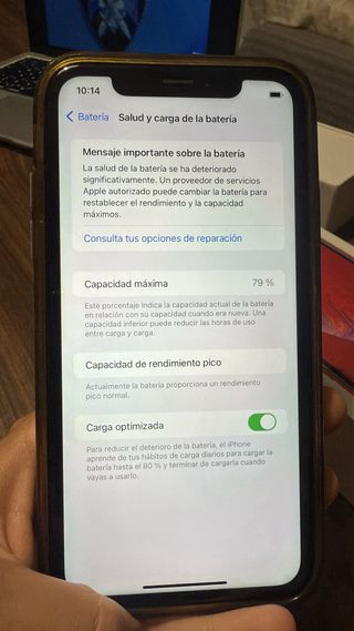 Iphone Xr 128gb solo cargador inalámbrico