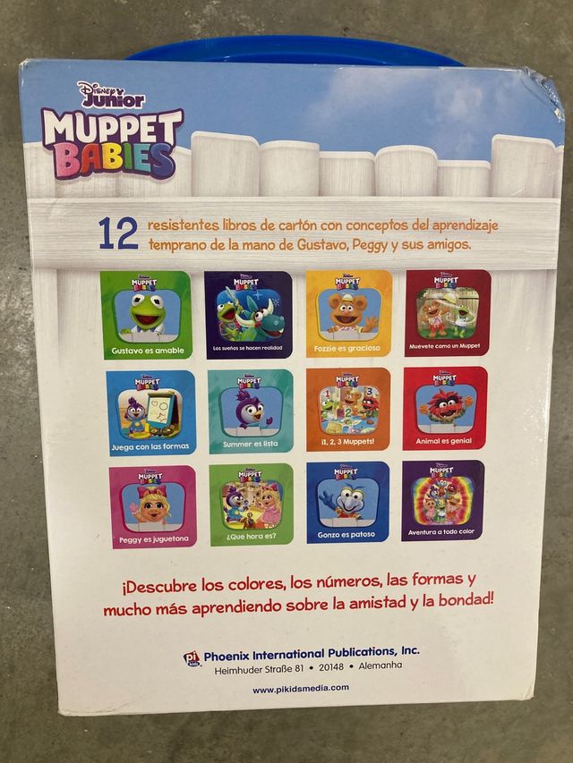 Coleccion mini Libros carton Muppet Babies