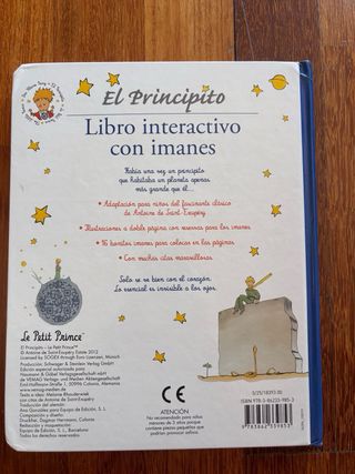 EL PRINCIPITO  LIBRO INTERACTIVO CON IMANES