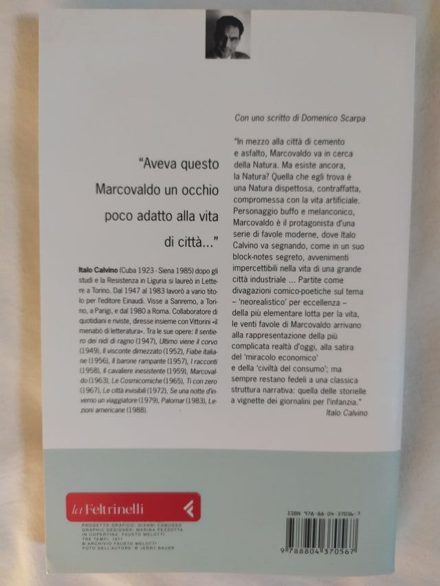 Marcovaldo de Italo Calvino libro en italiano