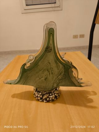 portatovaglioli in vetro di Murano