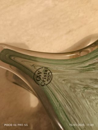 portatovaglioli in vetro di Murano