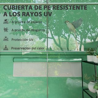 Invernadero de Exterior 6x3x2 m Invernadero