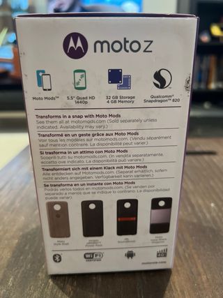 Motorola Moto Z con 4 Moto Mods