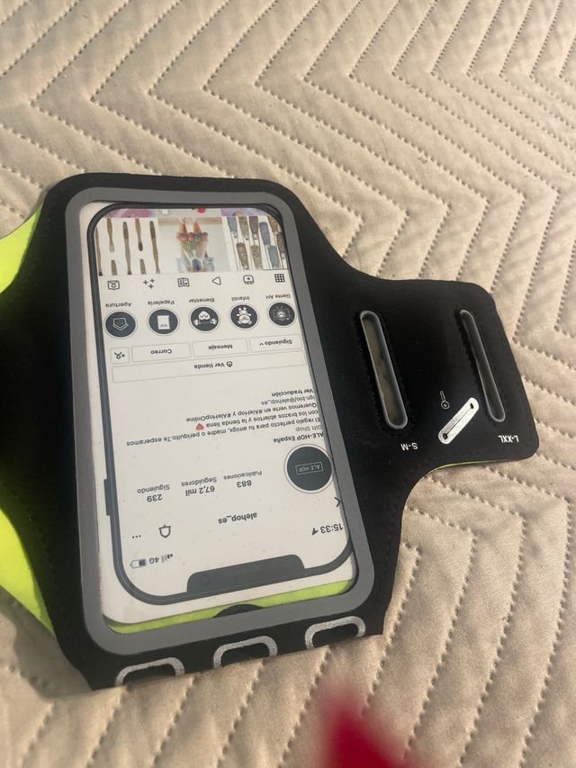 Funda movil para deporte