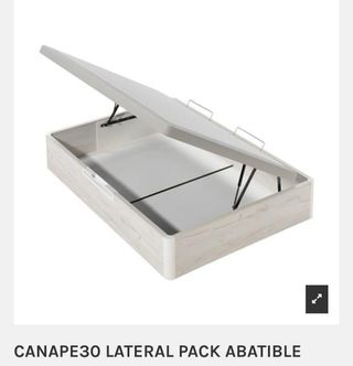 Canapés apertura lateral