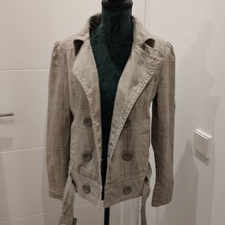 Chaquetón marinero beige