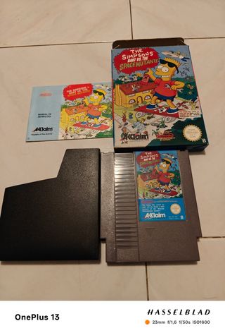 Simpsons Space Mutants Nes