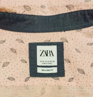 Camisa chico manga larga rosa