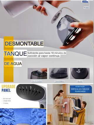 Plancha Vapor Vertical. SIN ESTRENAR