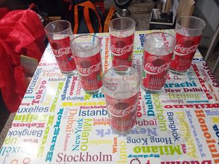 Bicchieri coca cola mondiali 98