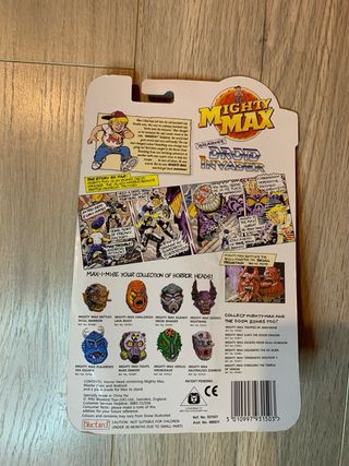 MATTEL MIGHTY MAX DROID INVADER HORROR HEADS