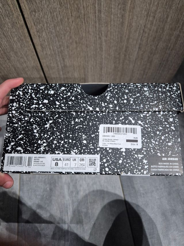 Jordan 5 Retro Reverse Metallic