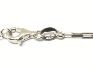 cadena plata 925mm 22cm