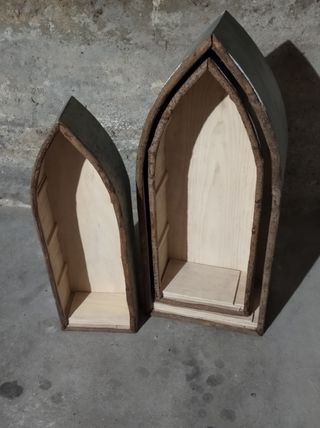 Trio muebles estantería barcas grandes