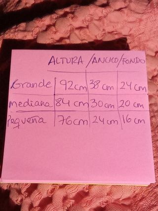 Trio muebles estantería barcas grandes