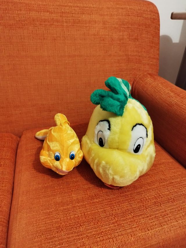 peluche coppia pesci