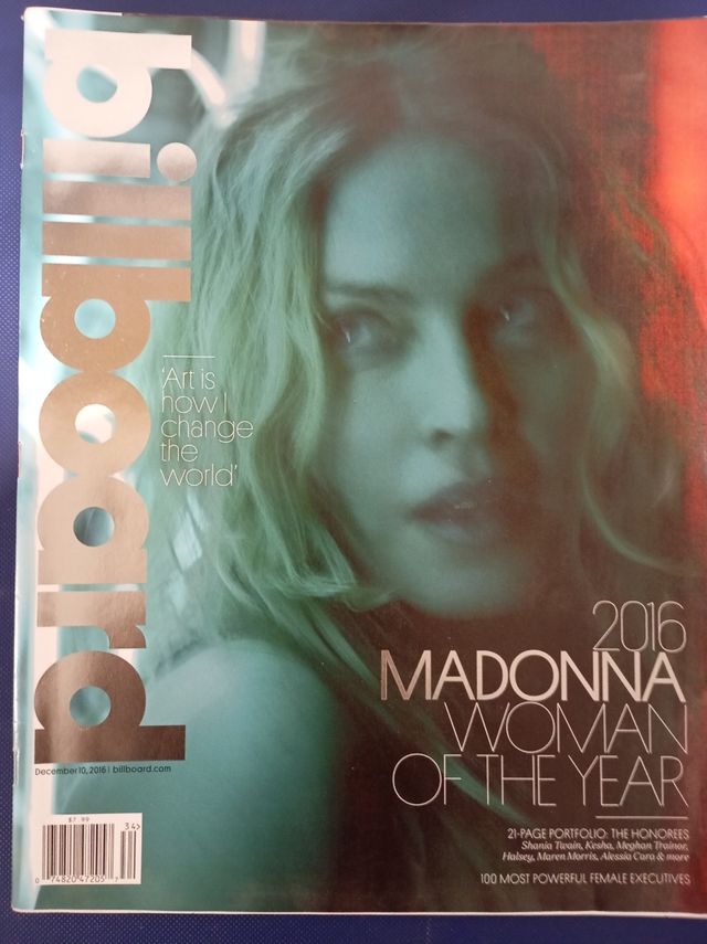 Madonna revista Billboard 2016
