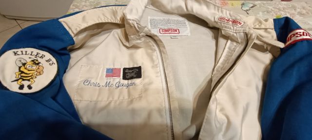 Tuta da corsa vintage Simpson