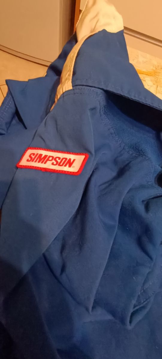 Tuta da corsa vintage Simpson