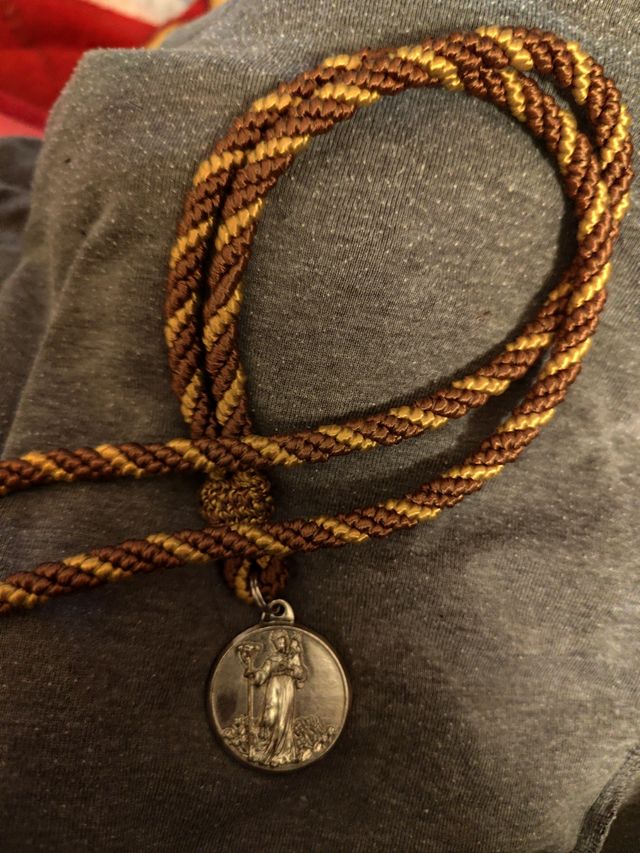 Medalla San Antonio patrón El Bosque