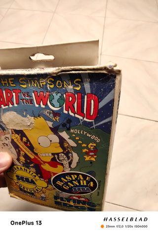 Bart vs the World Sega Game Gear