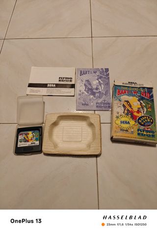 Bart vs the World Sega Game Gear