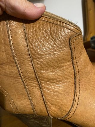 Bota piel Massimo Dutti