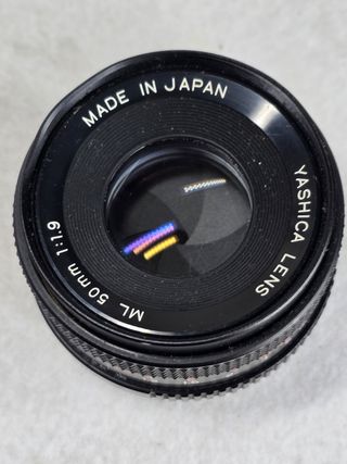 Objetivo Yashica Contax ML 50mm 1.9f