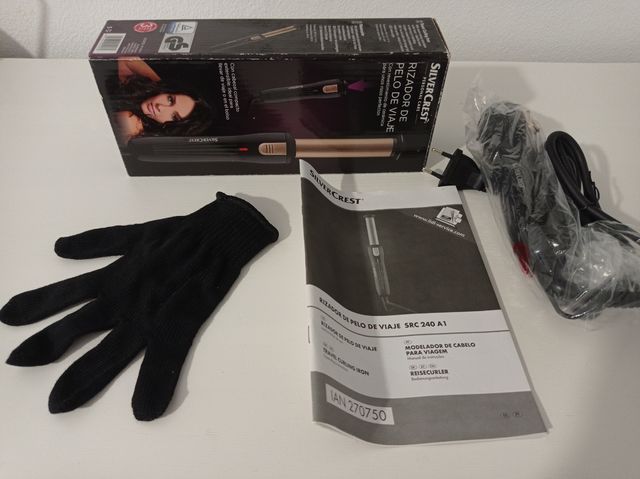 Rizador de pelo, ideal para viajes