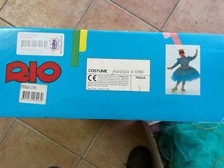 Vestito di carnevale “Pioggia D’Oro” bimba