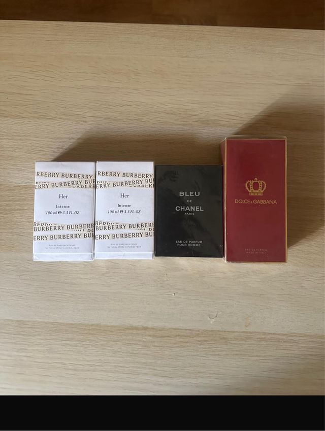 Colonias hombre y muger