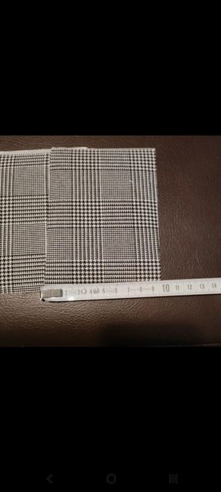 Multicoloured iron in patches for jeans