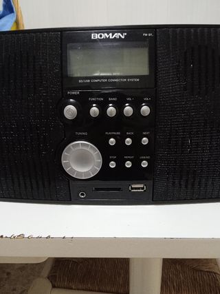 RADIO SD  USB BOMAN