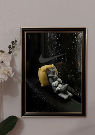 Quadro nike tom and jerry