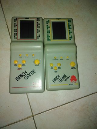 2 videogiochi brick game antichi