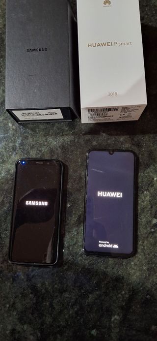 Samsung S9 e Huawei P Smart