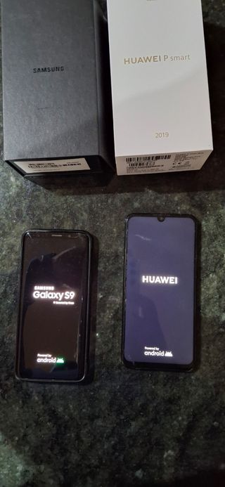Samsung S9 e Huawei P Smart