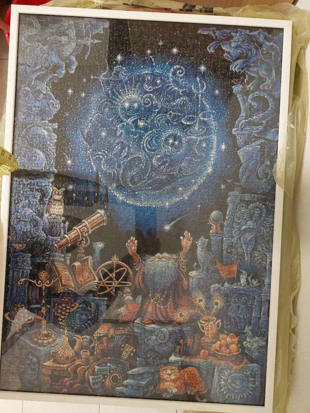 Puzzle fluorescente l astrologo